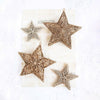 Seagrass Star Ornaments, Set of 2