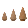 5-1/2" Round x 9-1/2"H Stoneware Tree, Distressed Terra-cotta & Moss Finish