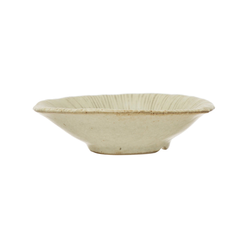 Mushroom Shaped Bowl in Cream