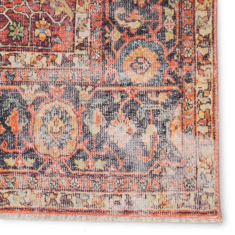 Avonlea Oriental Blue & Orange Area Rug