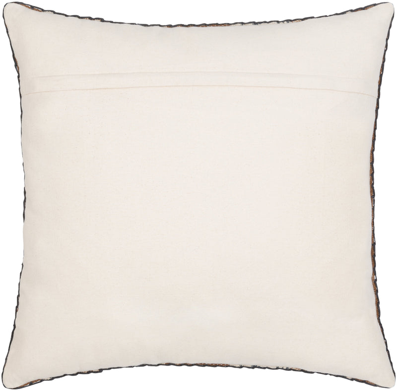 Zendaya ZEN-002 Woven Pillow in Khaki & Burnt Orange by Surya