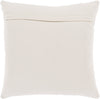 Zavala ZVA-004 Leather Pillow in Cream by Surya